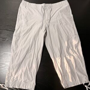 Danskin Now Light Gray Men's Cargo Capris